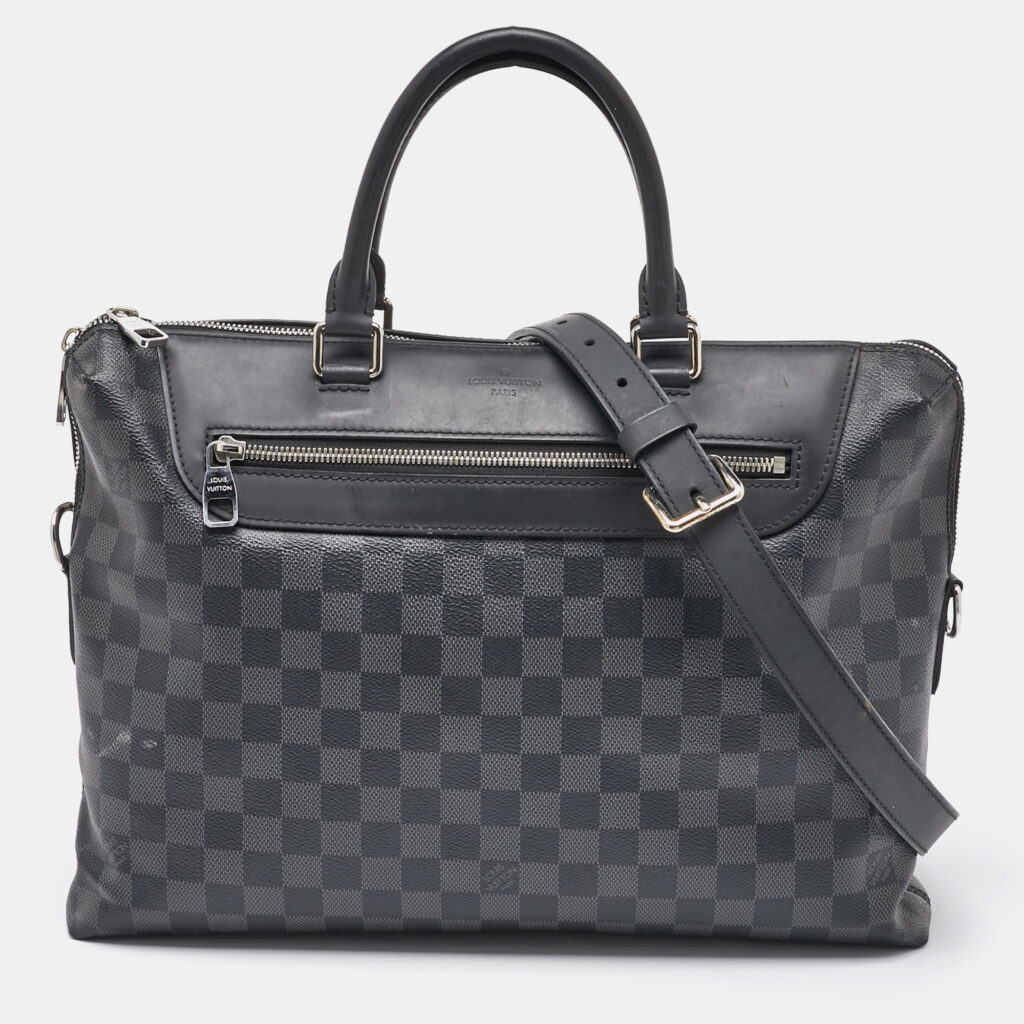 Louis Vuitton Damier Graphite Canvas Porte Documents Briefcase Louis Vuitton Damier Graphite Canvas Porte Documents Briefcase