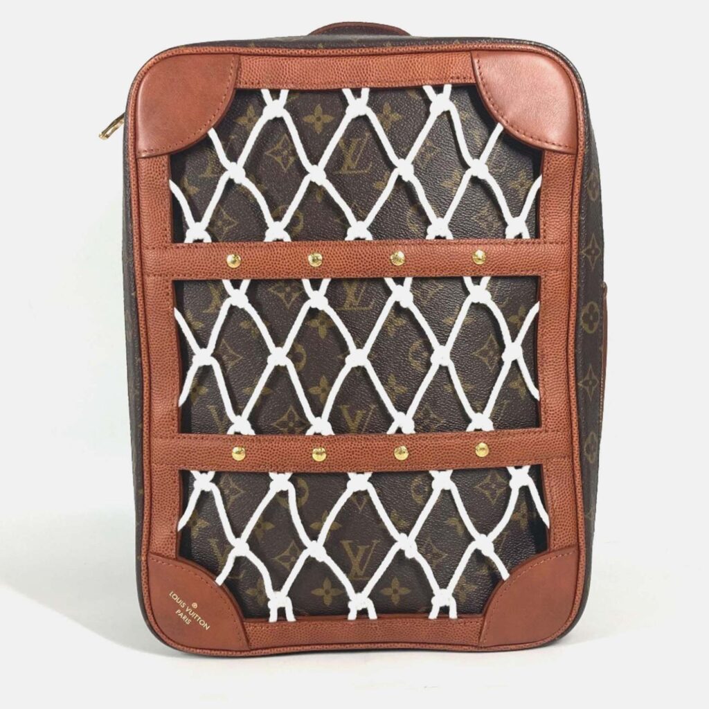 Louis Vuitton x NBA Legacy Shoes Monogram Canvas Box Backpack Louis Vuitton x NBA Legacy Shoes Monogram Canvas Box Backpack