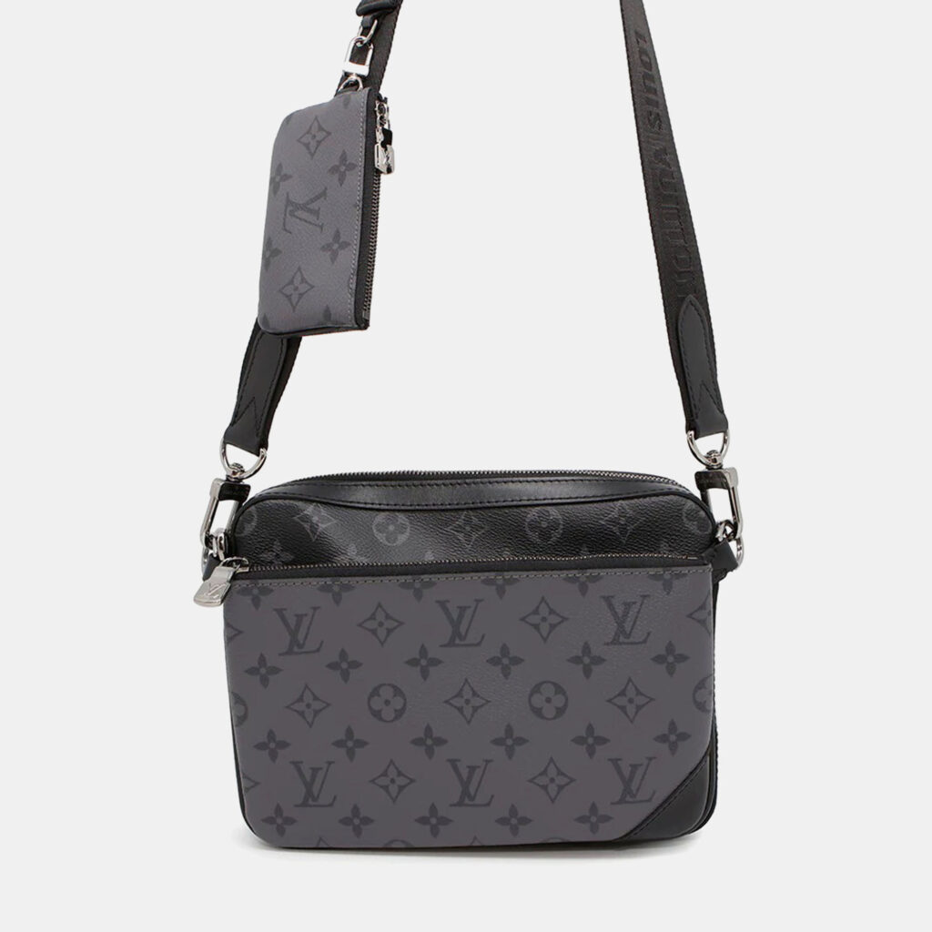 Louis Vuitton Trio Messenger Noir Monogram Eclipse Monogram Eclipse Reverse