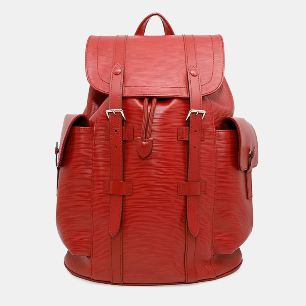 Louis Vuitton Christopher Red Epi Leather Size Pm Louis Vuitton Christopher Red Epi Leather Size Pm