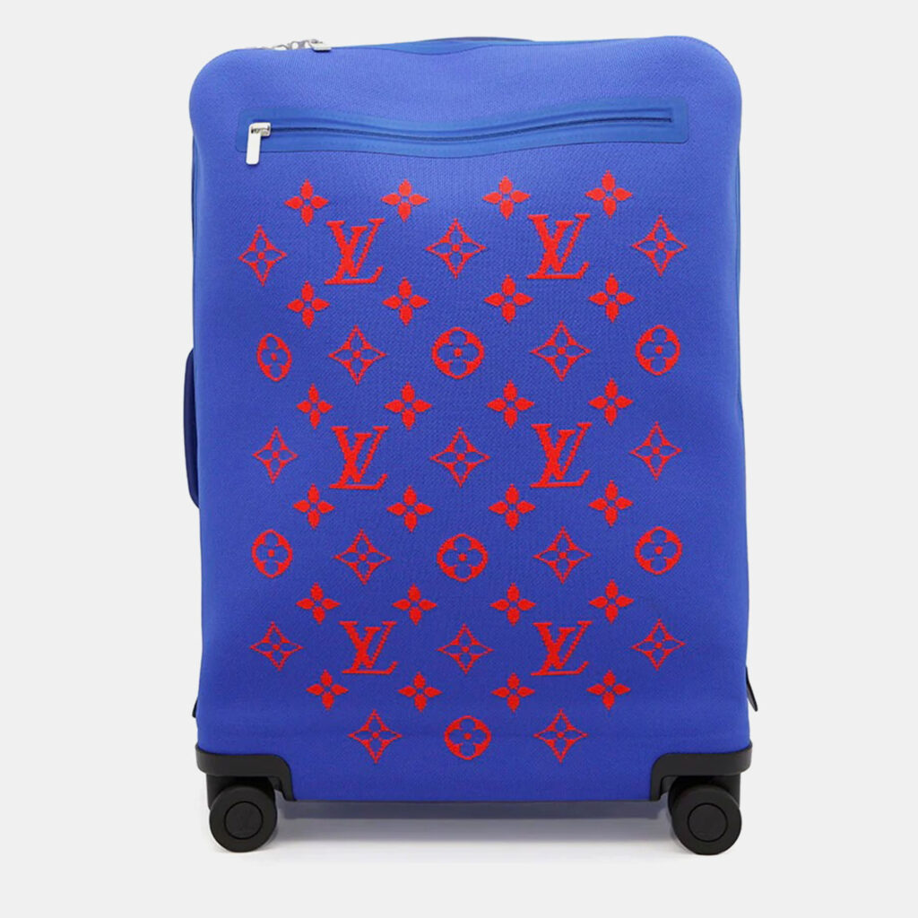 Louis Vuitton Horizon Blue Monogram Knit Travel Bag Louis Vuitton Horizon Blue Monogram Knit Travel Bag