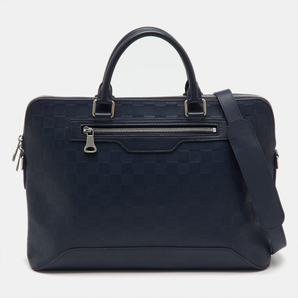 Louis Vuitton Cosmos Damier Infini Leather Avenue Soft Briefcase Louis Vuitton Cosmos Damier Infini Leather Avenue Soft Briefcase