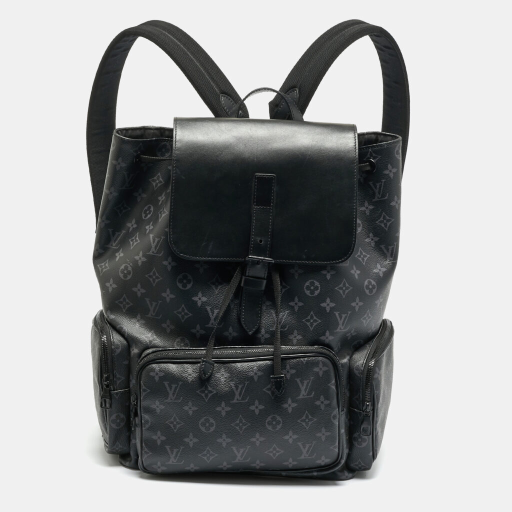 Louis Vuitton Monogram Eclipse Canvas Trio Backpack Louis Vuitton Monogram Eclipse Canvas Trio Backpack