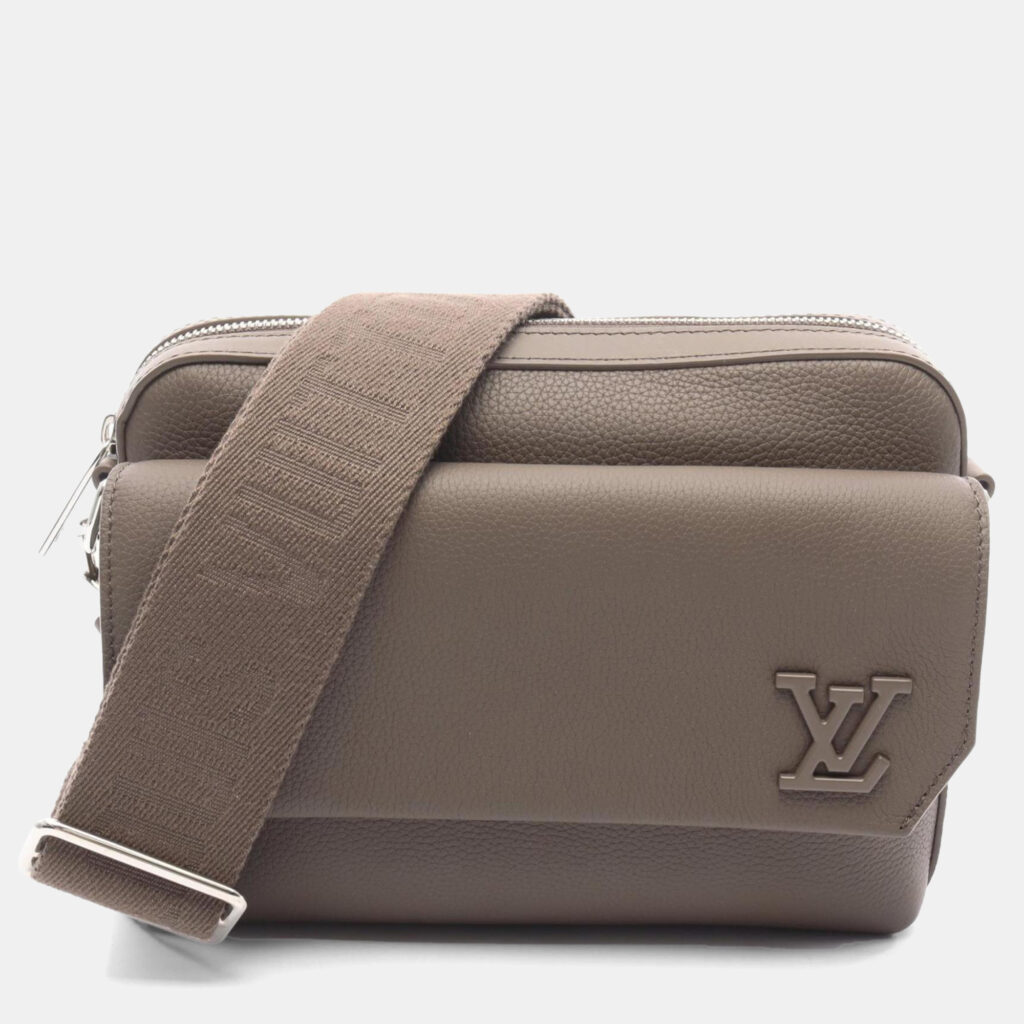 Louis Vuitton Fastline Aerogram Brown Leather Shoulder Bag Louis Vuitton Fastline Aerogram Brown Leather Shoulder Bag
