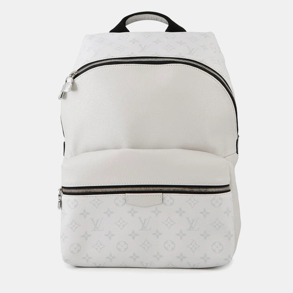 Louis Vuitton Discovery Backpack Blanc Taigarama Monogram Size Pm Louis Vuitton Discovery Backpack Blanc Taigarama Monogram Size Pm