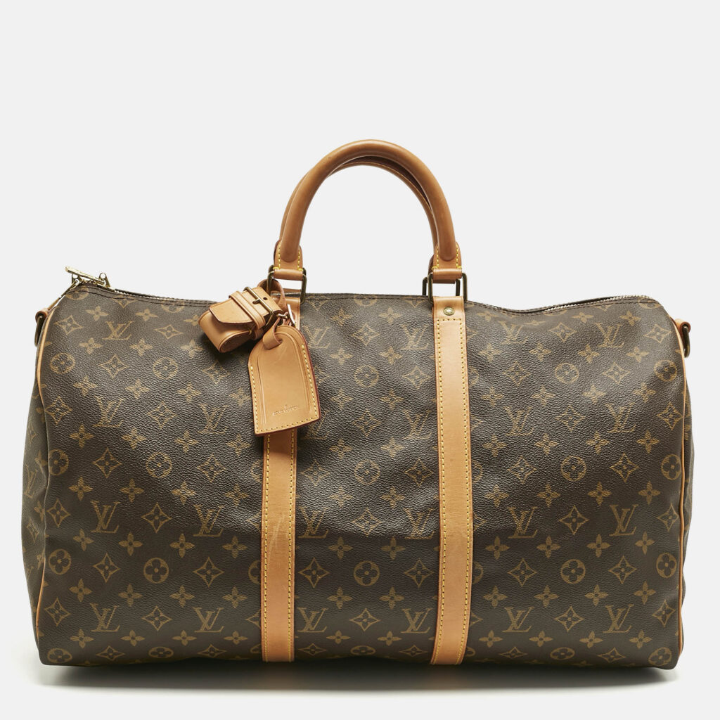 Louis Vuitton Monogram Canvas Keepall Bandouliere 50 Bag Louis Vuitton Monogram Canvas Keepall Bandouliere 50 Bag