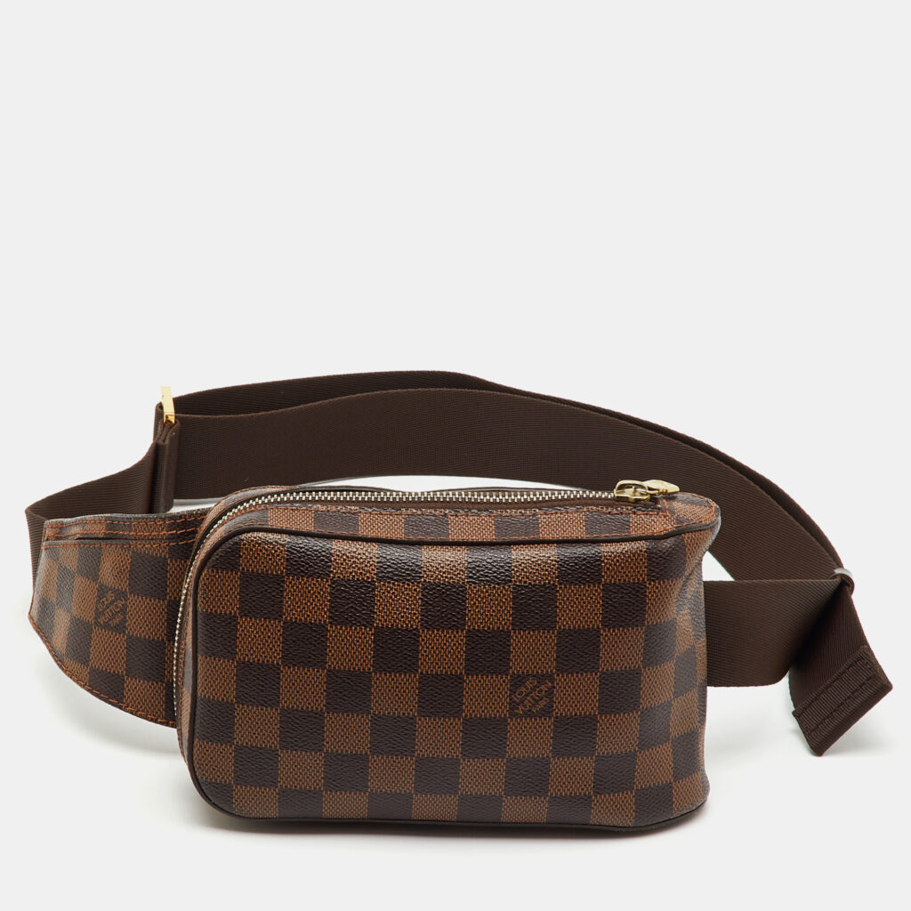 Louis Vuitton Damier Ebene Canvas Geronimos Belt Bag Louis Vuitton Damier Ebene Canvas Geronimos Belt Bag