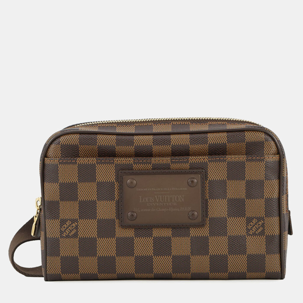 Louis Vuitton Bum Bag Brooklyn Brown Damier Ebene Canvas Louis Vuitton Bum Bag Brooklyn Brown Damier Ebene Canvas