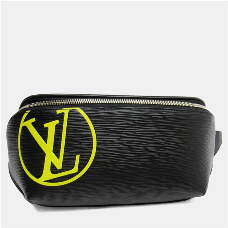 luxury-men-louis-vuitton-used-bags-p1248511-006.jpg Louis Vuitton Body Bag Waist Lv Circle Bum Epi Leather Noir