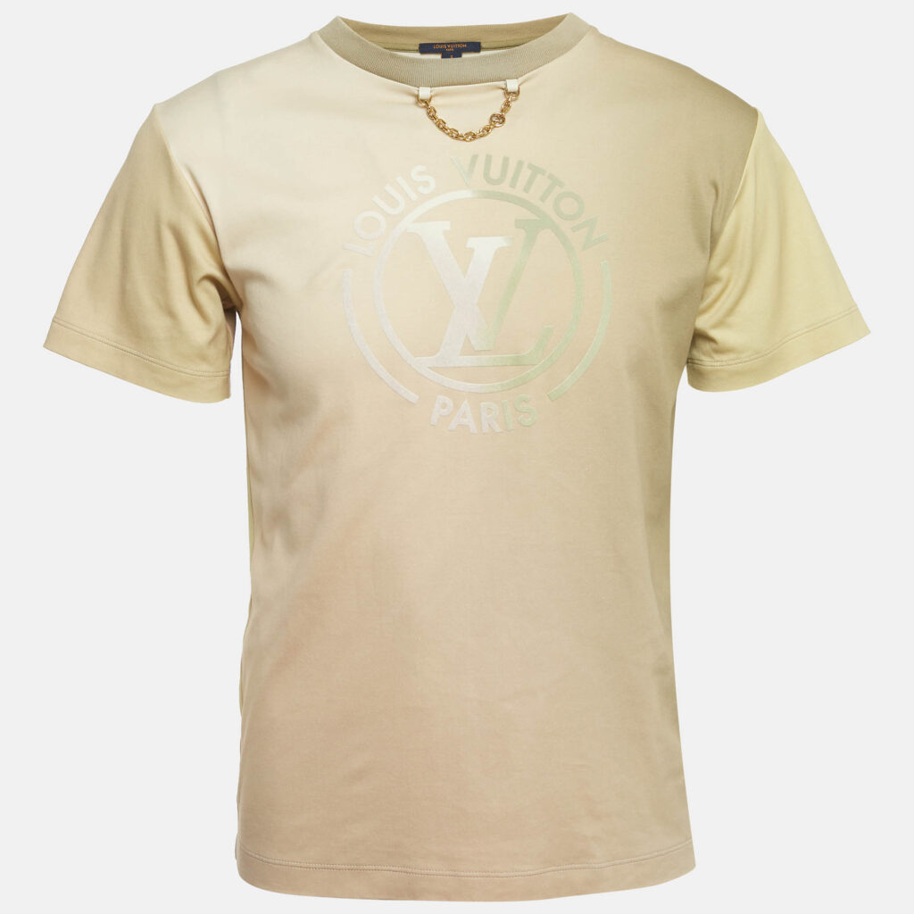 Louis Vuitton Multicolor Gradient LV Circle Cotton T-Shirt S Louis Vuitton Multicolor Gradient LV Circle Cotton T-Shirt S
