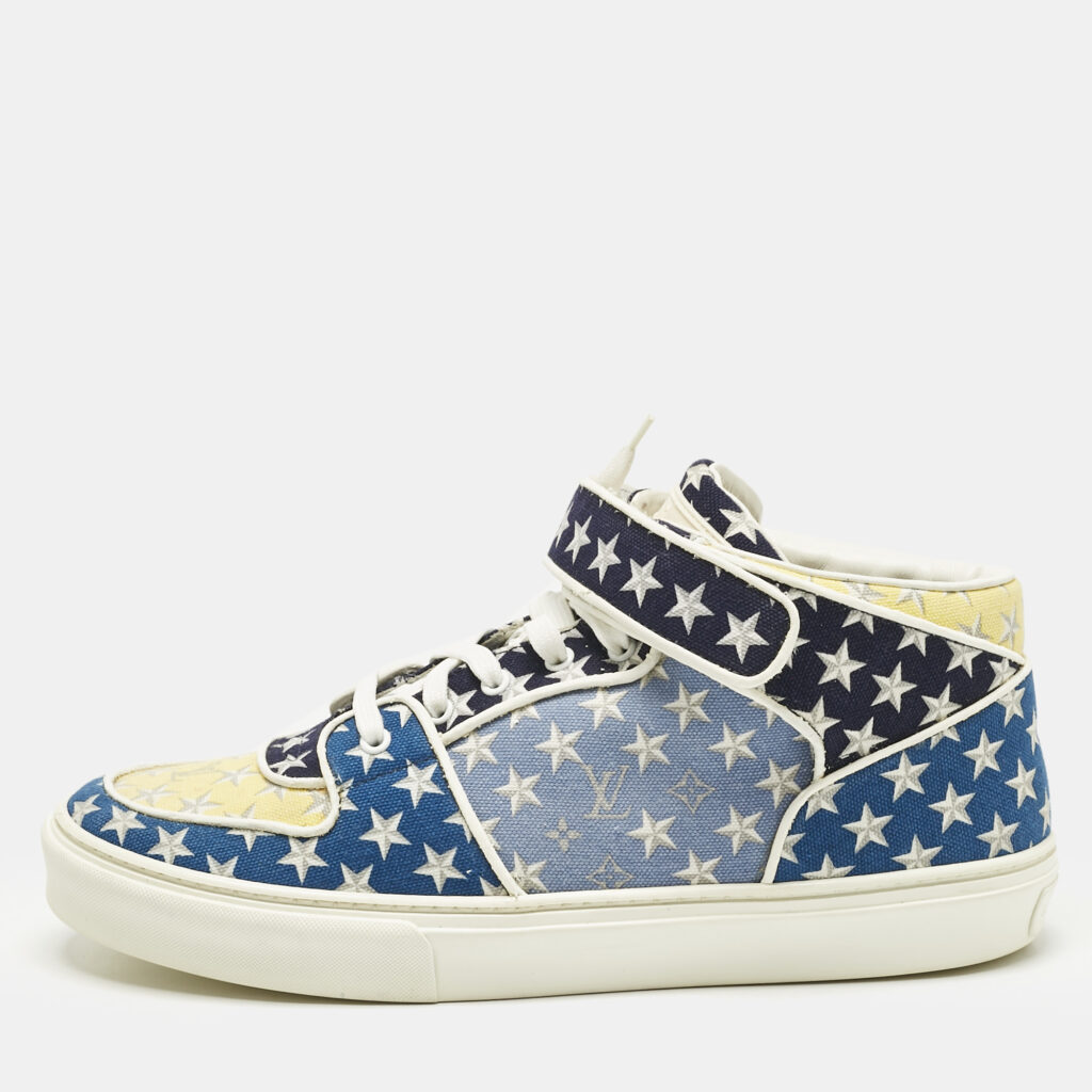 Louis Vuitton Multicolor Monogram Stars Canvas Acapulco Sneakers Size 42.5 Louis Vuitton Multicolor Monogram Stars Canvas Acapulco Sneakers Size 42.5