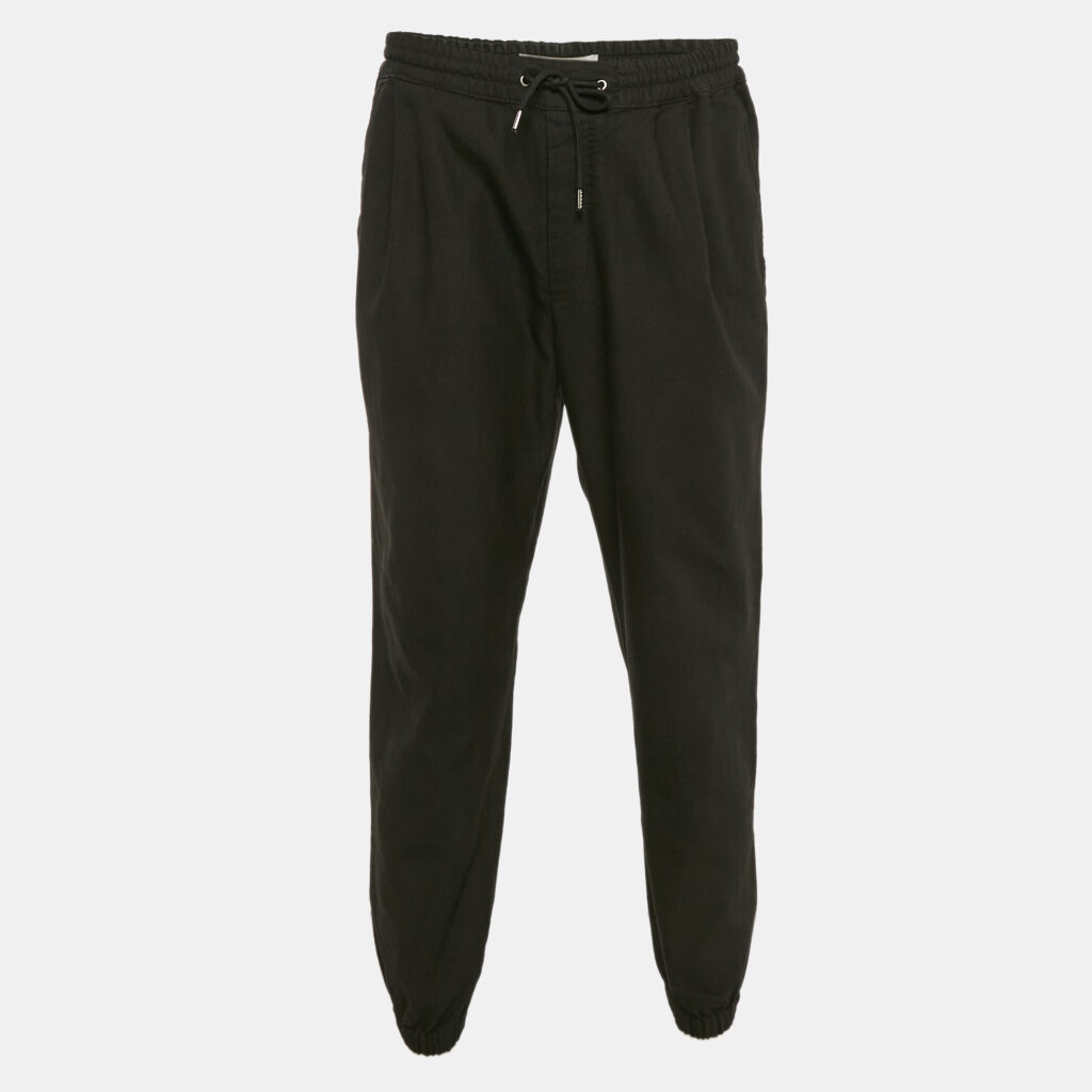 McQ by Alexander McQueen Black Denim Jogger Pants L McQ by Alexander McQueen Black Denim Jogger Pants L
