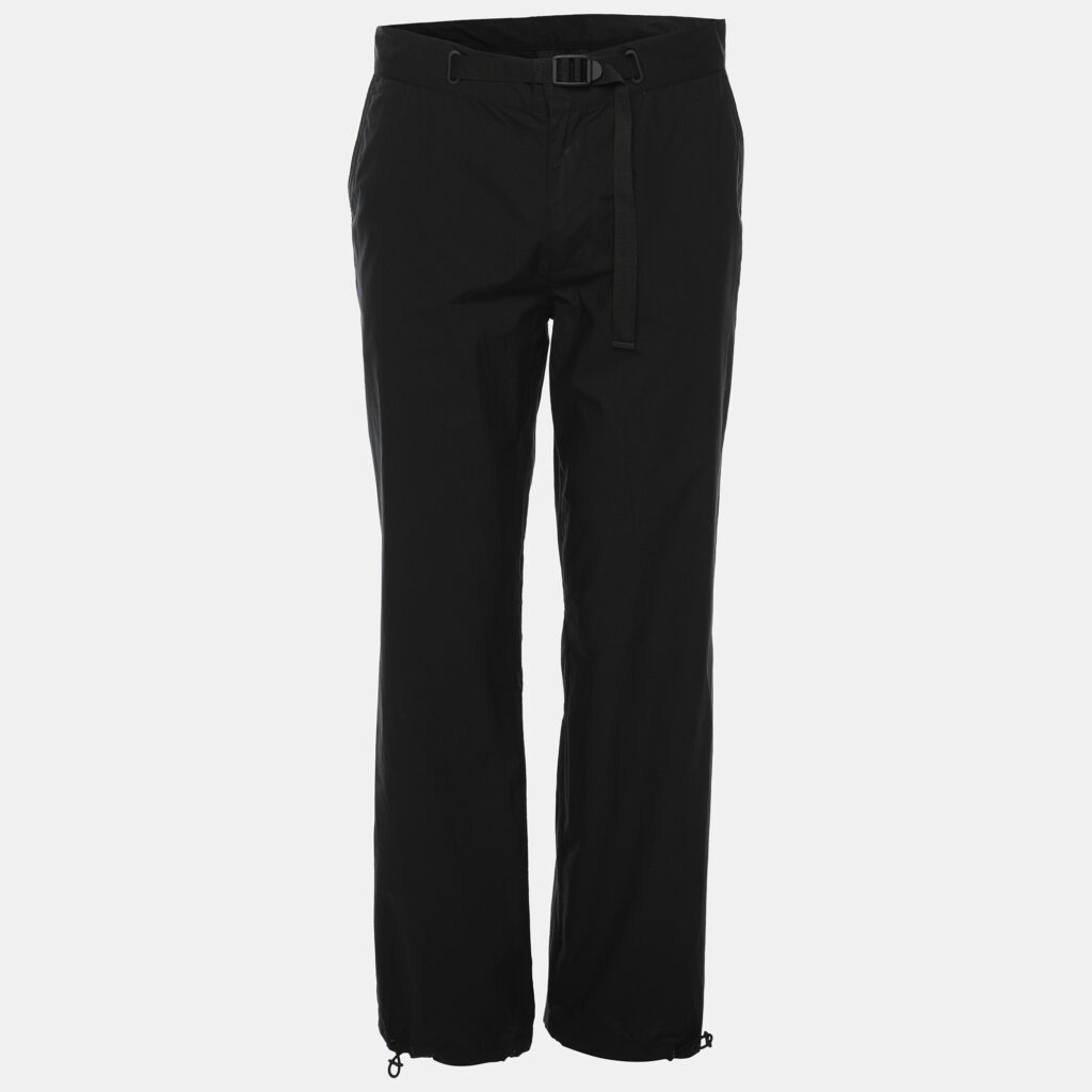 Moncler Black Cotton Trouser XXL Moncler Black Cotton Trouser XXL