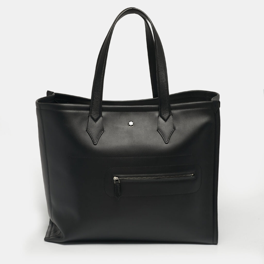 Montblanc Black Leather Meisterstuck Soft Tote Montblanc Black Leather Meisterstuck Soft Tote