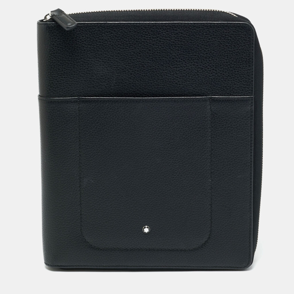 Montblanc Black Leathe Meisterstück Notepad Holder Montblanc Black Leathe Meisterstück Notepad Holder