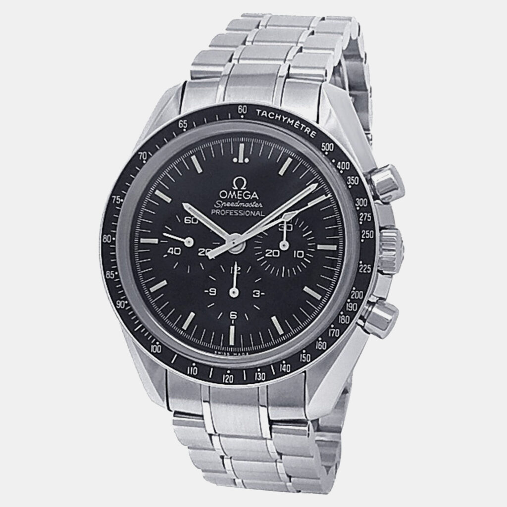 Omega Speedmaster Moonwatch 311.30.42.30.01.006 Black Stainless Steel Men’s Wristwatch 42 mm Omega Speedmaster Moonwatch 311.30.42.30.01.006 Black Stainless Steel Men’s Wristwatch 42 mm