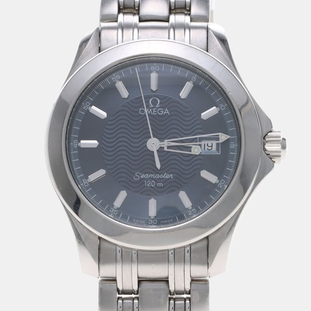 Omega Seamaster Quartz Stainless Steel Men's Wristwatch 36 mm