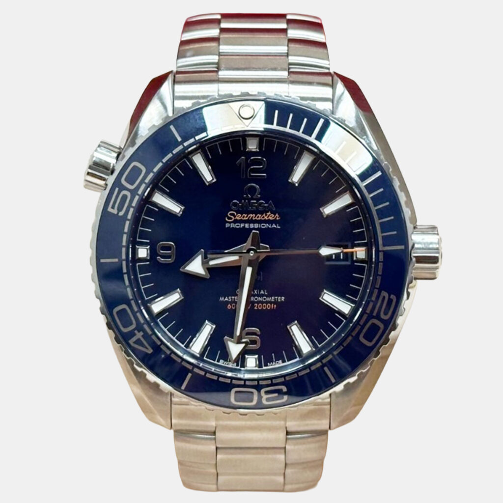 Omega Seamaster Planet Ocean 215.30.44.21.03.001 Automatic Blue Stainless Steel Men's Wristwatch 43.5 mm Omega Seamaster Planet Ocean 215.30.44.21.03.001 Automatic Blue Stainless Steel Men's Wristwatch 43.5 mm