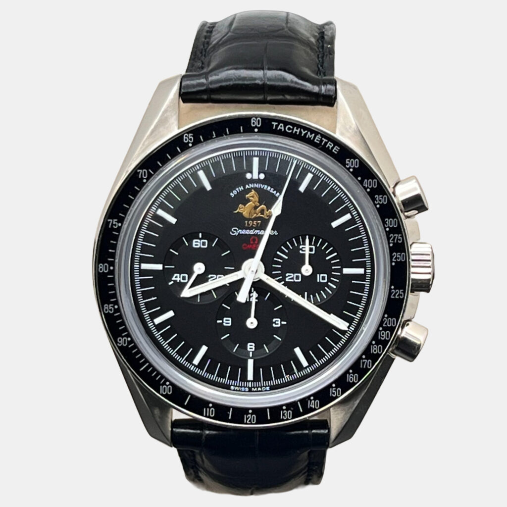 Omega Speedmaster Professional Moonwatch 311.30.42.30.01.001 Automatic Black Stainless Steel Men's Wristwatch 42 mm Omega Speedmaster Professional Moonwatch 311.30.42.30.01.001 Automatic Black Stainless Steel Men's Wristwatch 42 mm