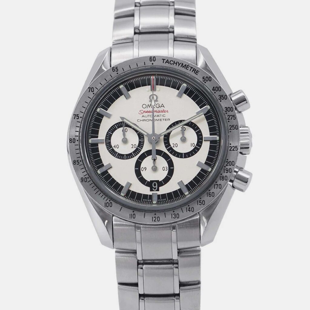 Omega Speedmaster 3506.31.00 Automatic White Stainless Steel Men's Wristwatch 42 mm