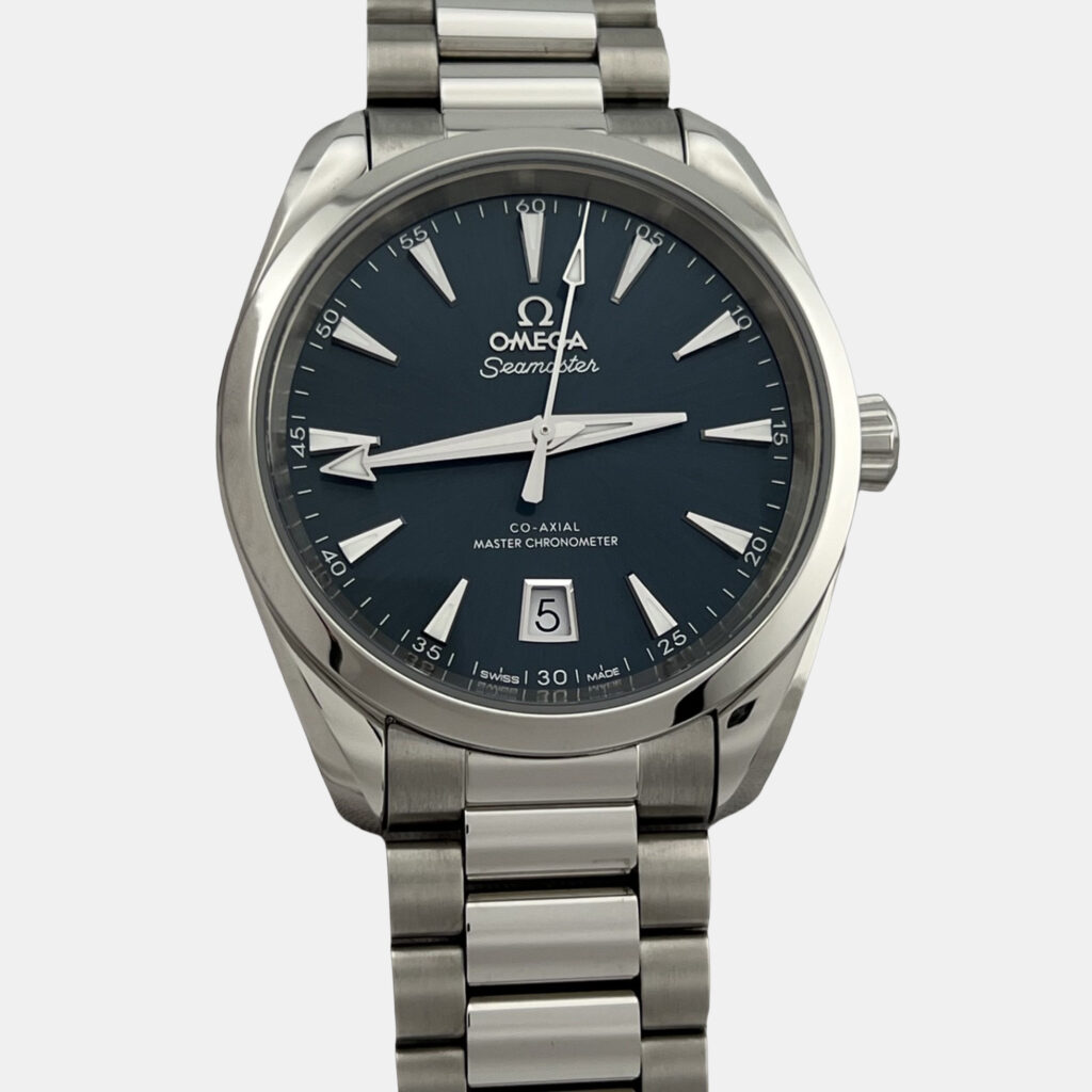 Omega Seamaster Aqua Terra Shades 220.10.38.20.03.003 Automatic Blue Dial Stainless Steel Men's Wristwatch 38mm Omega Seamaster Aqua Terra Shades 220.10.38.20.03.003 Automatic Blue Dial Stainless Steel Men's Wristwatch 38mm