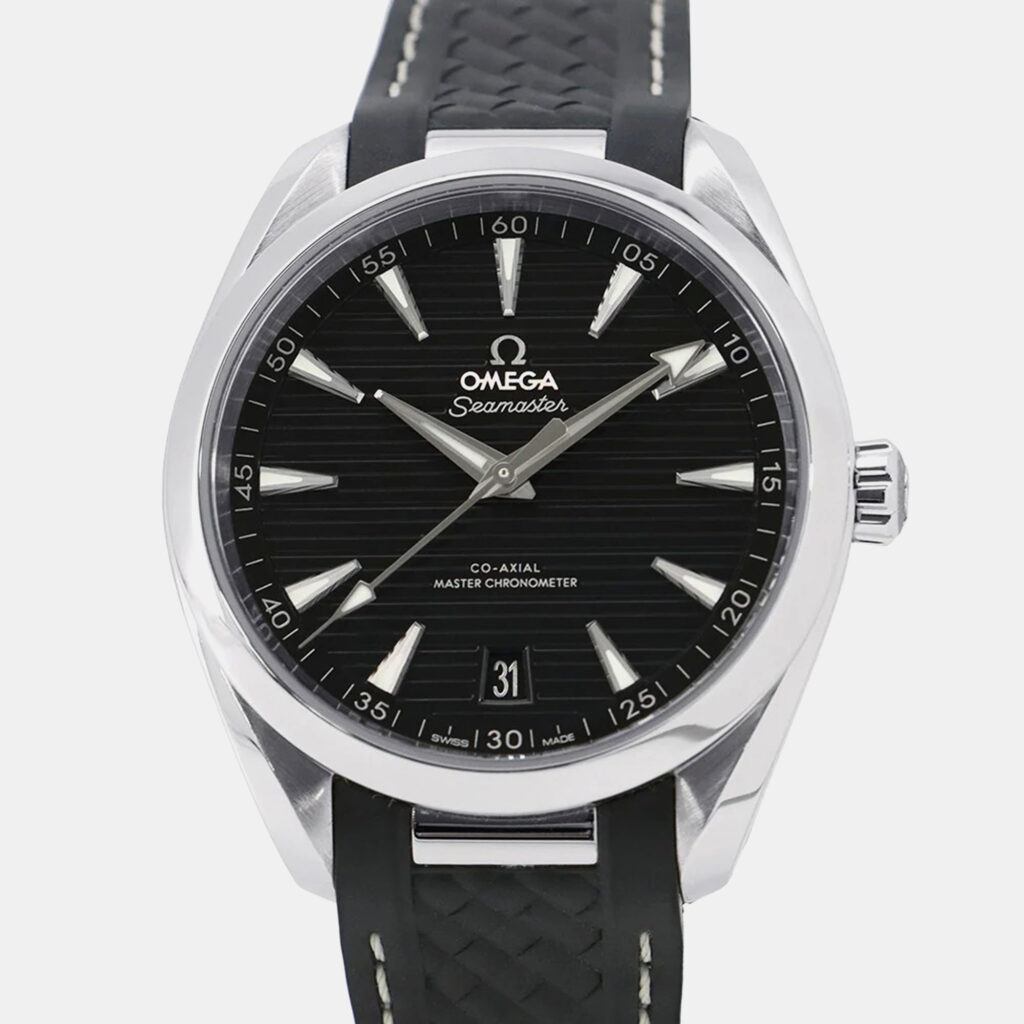 Omega Seamaster Aqua Terra 220.12.41.21.01.001 Automatic Black Stainless Steel Men's Wristwatch 41 mm Omega Seamaster Aqua Terra 220.12.41.21.01.001 Automatic Black Stainless Steel Men's Wristwatch 41 mm
