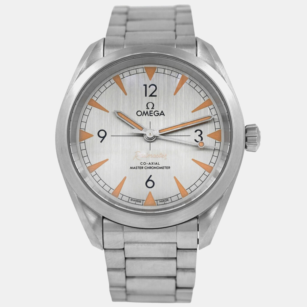 Omega Seamaster Railmaster 220.10.40.20.06.001 Automatic Stainless Steel Men's Wristwatch 40 mm Omega Seamaster Railmaster 220.10.40.20.06.001 Automatic Stainless Steel Men's Wristwatch 40 mm