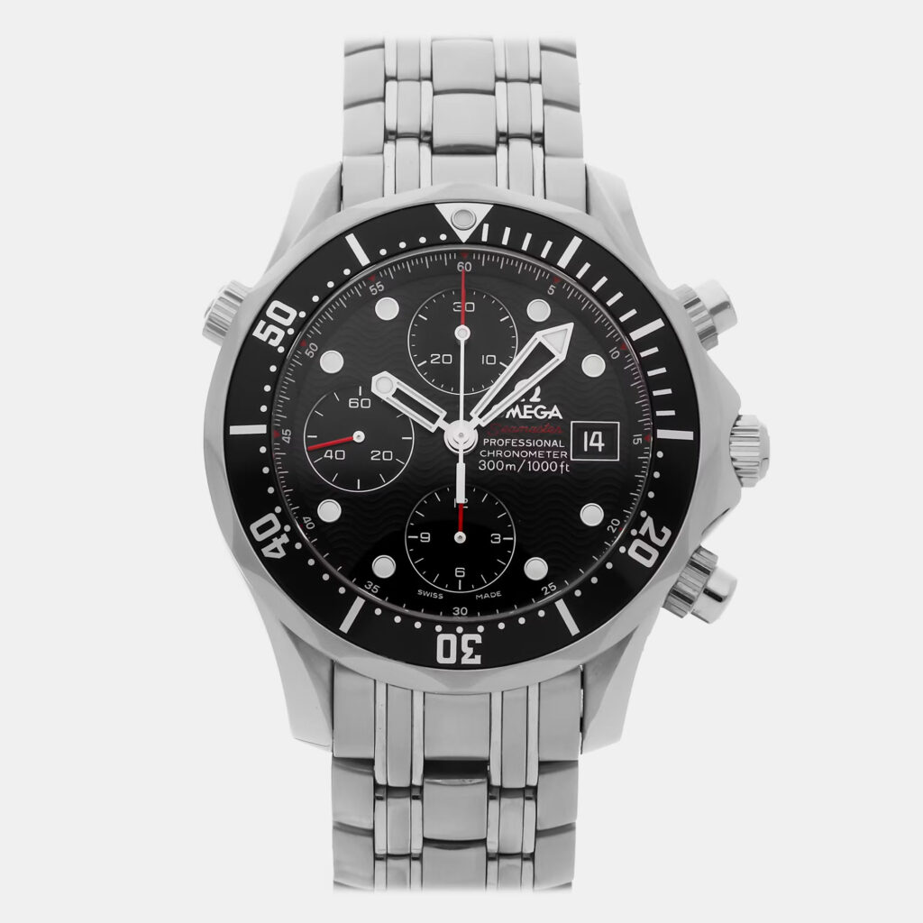 Pre-Owned Omega Seamaster Diver 300M Chronograph 213.30.42.40.01.001 Pre-Owned Omega Seamaster Diver 300M Chronograph 213.30.42.40.01.001