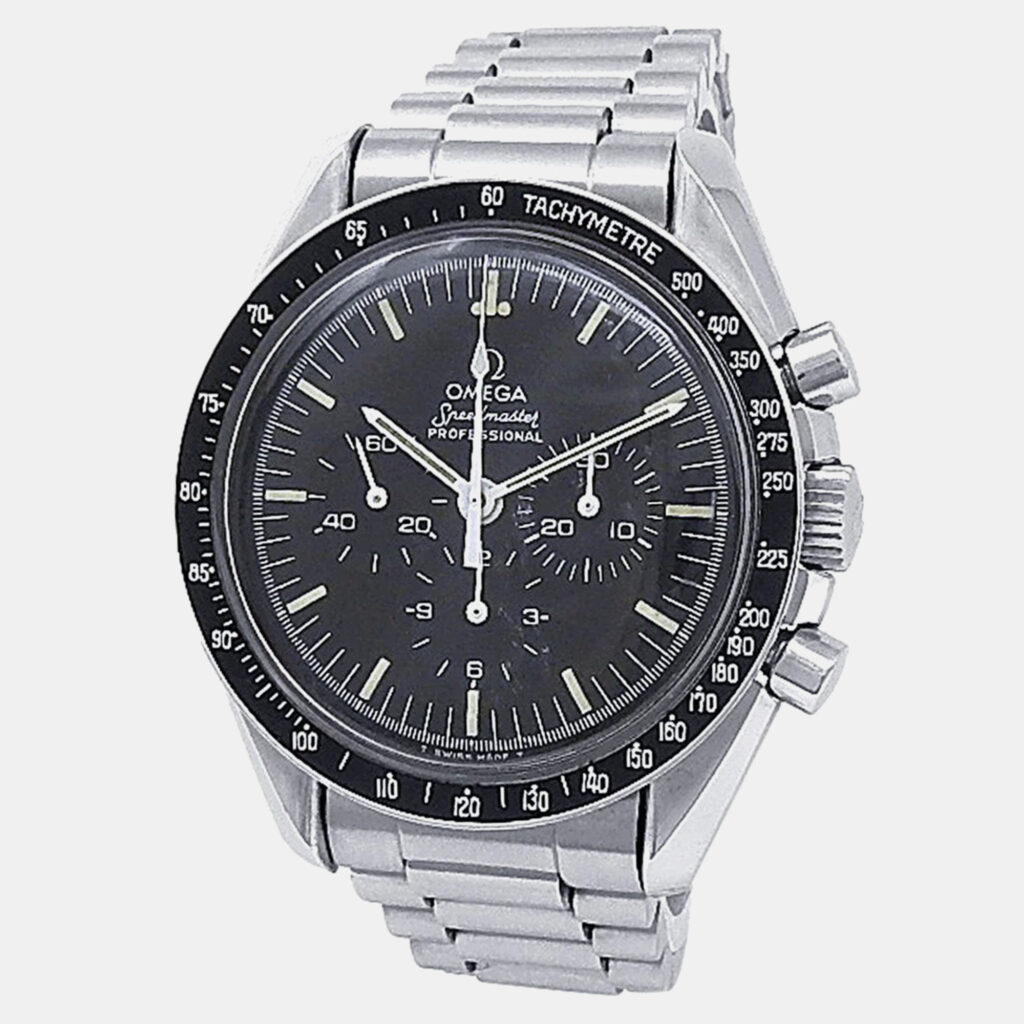 Omega Speedmaster Moonwatch 145.022 Manual Chronograph Black Dial Stainless Steel Men's Wristwatch 42mm Omega Speedmaster Moonwatch 145.022 Manual Chronograph Black Dial Stainless Steel Men's Wristwatch 42mm