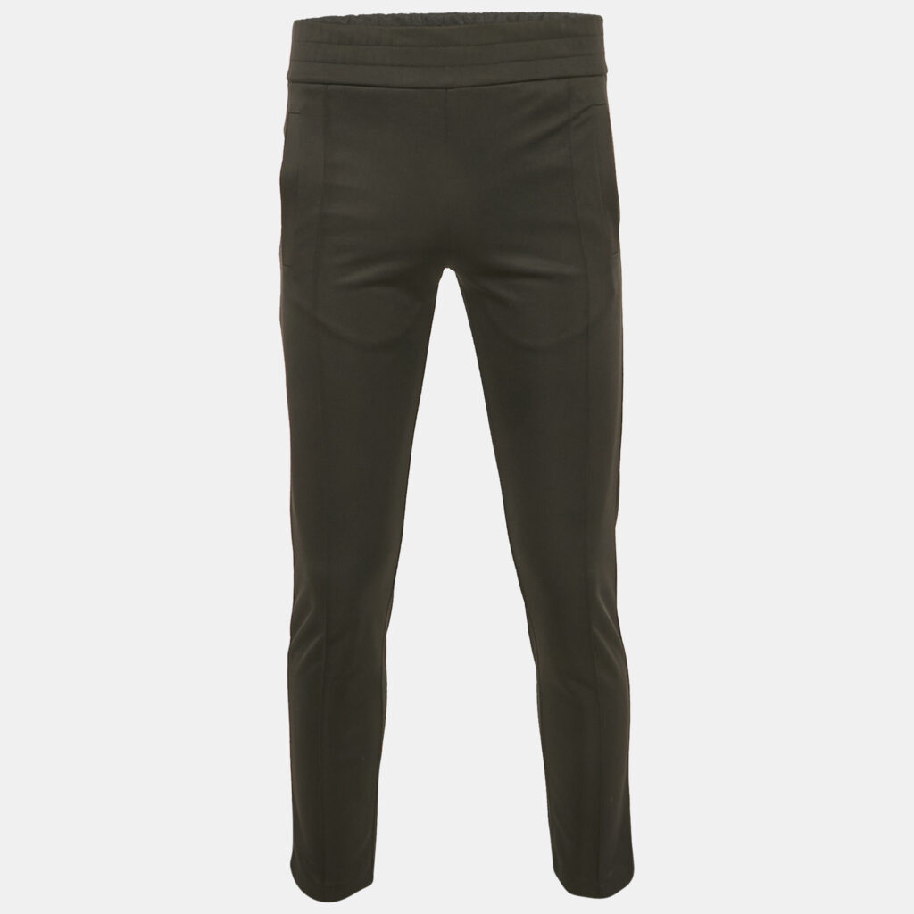 Palm Angels Black Logo Print Crepe Sweatpants XS Palm Angels Black Logo Print Crepe Sweatpants XS
