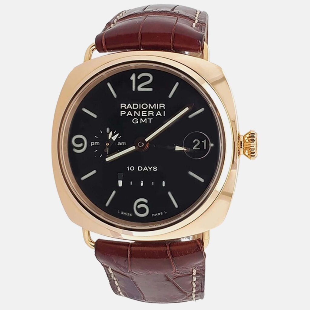 Panerai Radiomir PAM00273 Automatic Black 18K Rose Gold Men’s Wristwatch 45 mm Panerai Radiomir PAM00273 Automatic Black 18K Rose Gold Men’s Wristwatch 45 mm