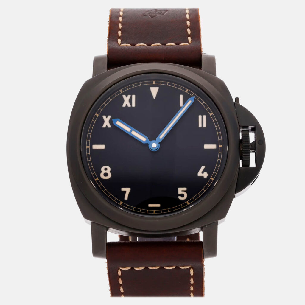 Panerai Luminor PAM00779 Manual Winding Black Titanium Men’s Wristwatch 44 mm Panerai Luminor PAM00779 Manual Winding Black Titanium Men’s Wristwatch 44 mm