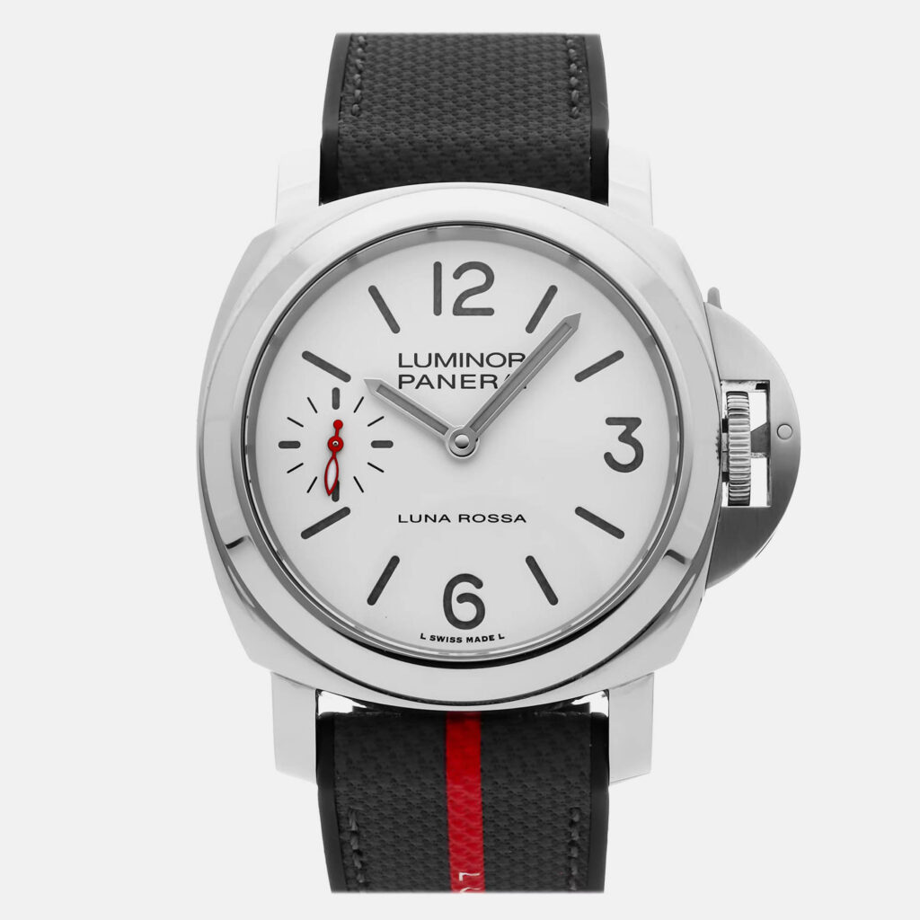 Pre-Owned Panerai Luminor Luna Rossa PAM 1342 Manual Winding Men's Watch 44 mm Pre-Owned Panerai Luminor Luna Rossa PAM 1342 Manual Winding Men's Watch 44 mm