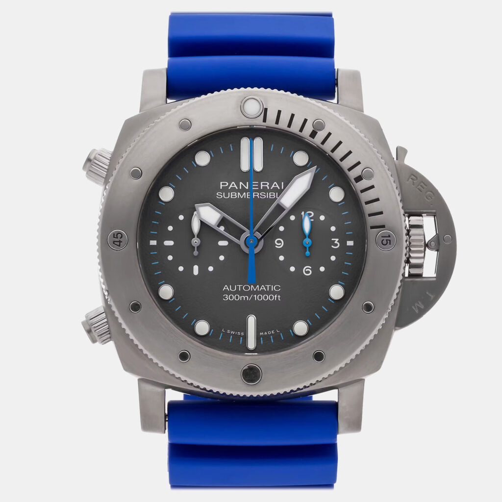 Pre-Owned Panerai Submersible Flyback Chronograph Jimmy Chin Edition PAM 1207 Pre-Owned Panerai Submersible Flyback Chronograph Jimmy Chin Edition PAM 1207