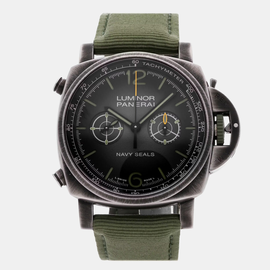 Pre-Owned Panerai Luminor Chrono Navy SEALs PAM 1409 Pre-Owned Panerai Luminor Chrono Navy SEALs PAM 1409