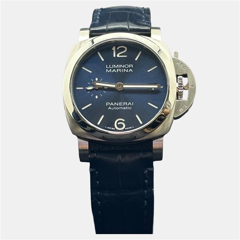 Panerai Luminor PAM01270 Automatic Blue Stainless Steel Men's Wristwatch 40mm Panerai Luminor PAM01270 Automatic Blue Stainless Steel Men's Wristwatch 40mm