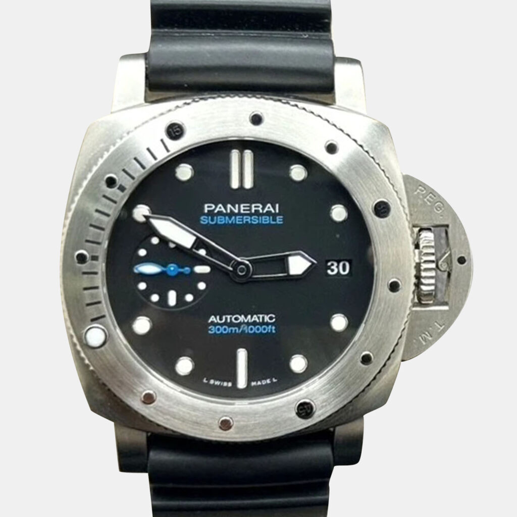 Panerai Luminor Submersible PAM00973 Automatic Black Stainless Steel Men's Wristwatch 42 mm Panerai Luminor Submersible PAM00973 Automatic Black Stainless Steel Men's Wristwatch 42 mm