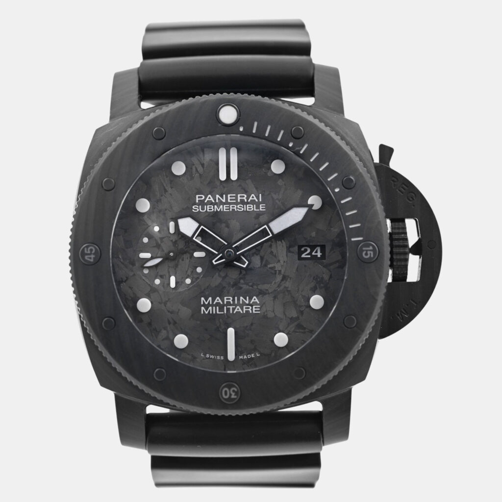 Panerai Submersible PAM02979 Automatic Grey Carbotech Titanium Men's Wristwatch 47 mm