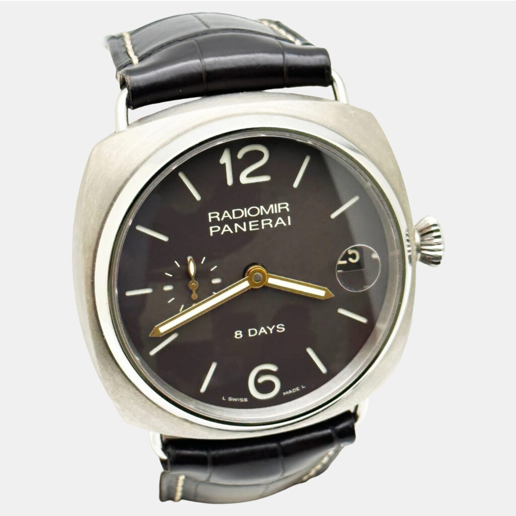 Panerai Radiomir PAM00346 Manual Winding Brown Dial Titanium Men's Wristwatch 45 mm Panerai Radiomir PAM00346 Manual Winding Brown Dial Titanium Men's Wristwatch 45 mm