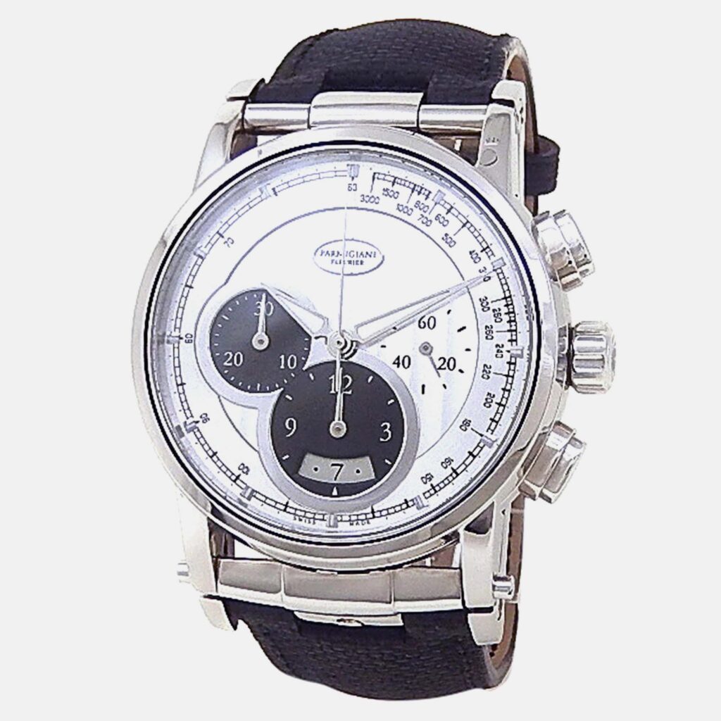 Parmigiani Fleurier Transforma PFC228-0000100-XA1432-000000E Automatic Silver Dial Stainless Steel Wristwatch 43 mm Parmigiani Fleurier Transforma PFC228-0000100-XA1432-000000E Automatic Silver Dial Stainless Steel Wristwatch 43 mm