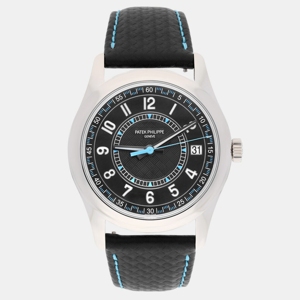 Patek Philippe Calatrava 6007G-011 Automatic Black 18k White Gold Men's Wristwatch 40 mm Patek Philippe Calatrava 6007G-011 Automatic Black 18k White Gold Men's Wristwatch 40 mm
