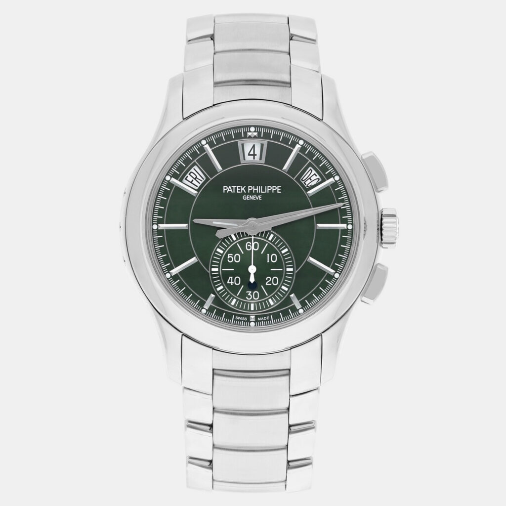 Patek Philippe Complications 5905/1A-001 Automatic Green Stainless Steel Men's Wristwatch 42 mm Patek Philippe Complications 5905/1A-001 Automatic Green Stainless Steel Men's Wristwatch 42 mm