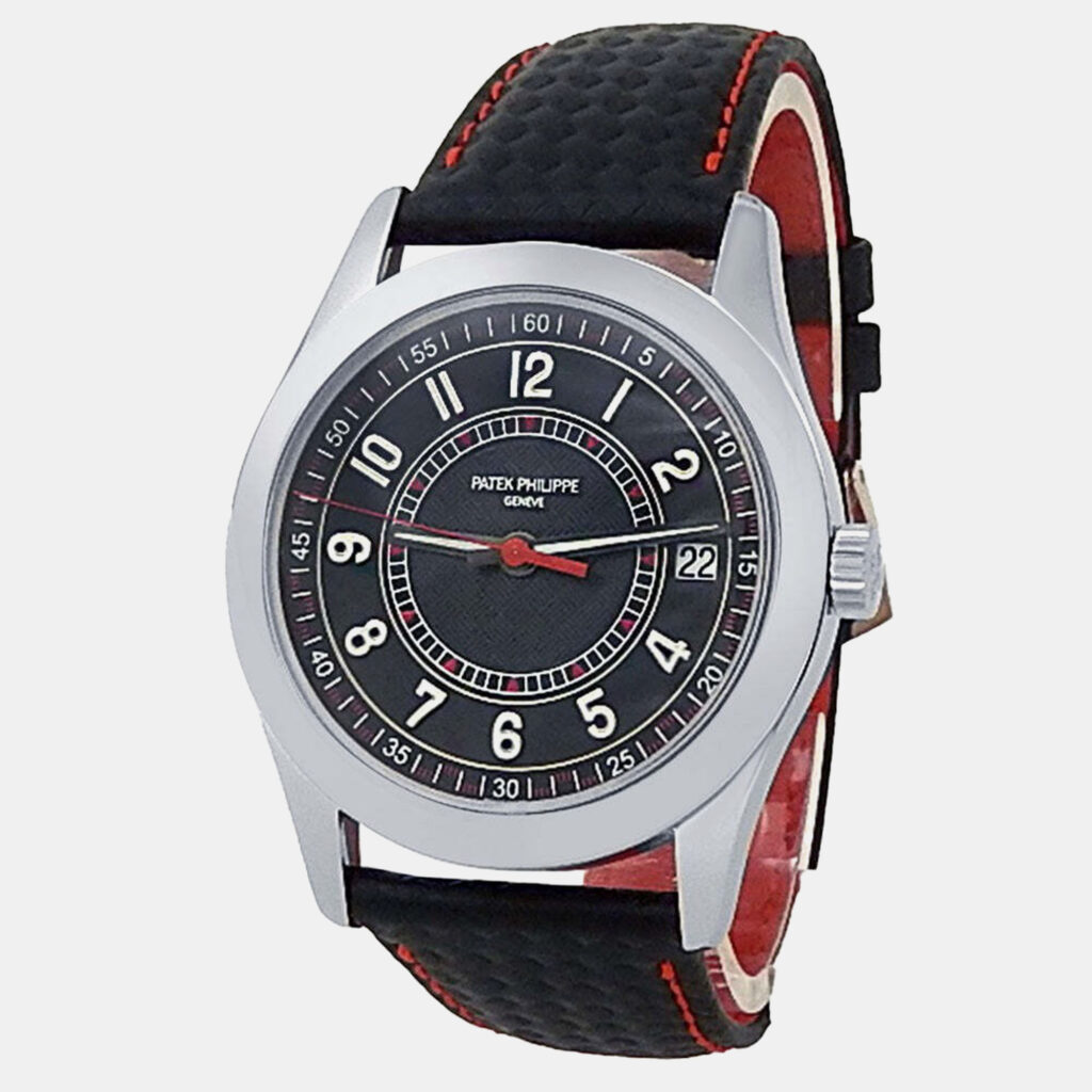 Patek Philippe Calatrava 6007G-010 Automatic Black 18K White Gold Men’s Wristwatch 40 mm Patek Philippe Calatrava 6007G-010 Automatic Black 18K White Gold Men’s Wristwatch 40 mm