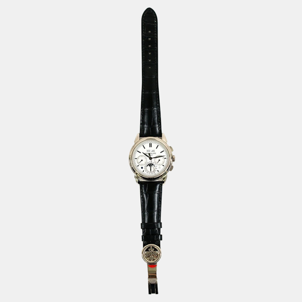 Patek Philippe Perpetual Calendar 5270G-001 Silver Manual Winding 18k White Gold Men's Wristwatch 41 mm Patek Philippe Perpetual Calendar 5270G-001 Silver Manual Winding 18k White Gold Men's Wristwatch 41 mm