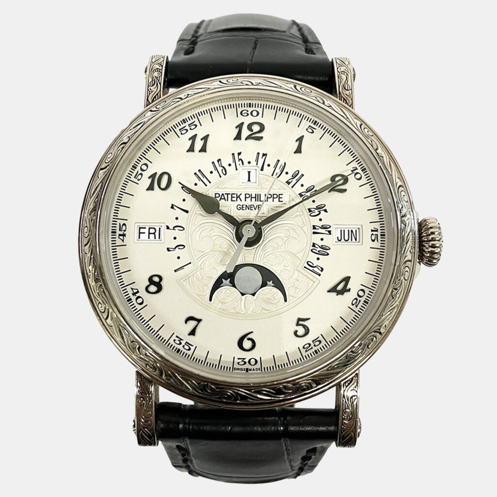 Patek Philippe Perpetual Calendar 5160/500G-001 Automatic White 18k White Gold Men's Wristwatch 42 mm Patek Philippe Perpetual Calendar 5160/500G-001 Automatic White 18k White Gold Men's Wristwatch 42 mm