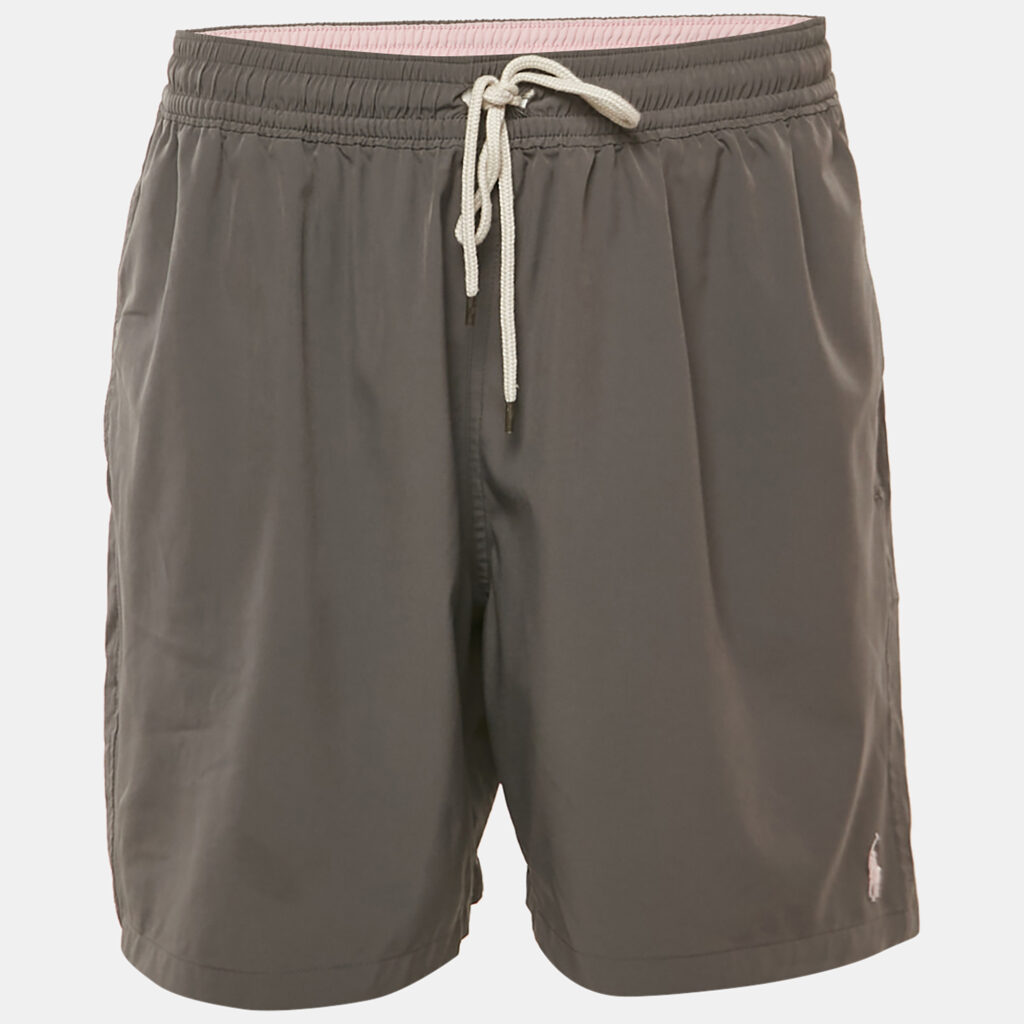 Polo Ralph Lauren Grey Synthetic Swim Shorts XXL Polo Ralph Lauren Grey Synthetic Swim Shorts XXL