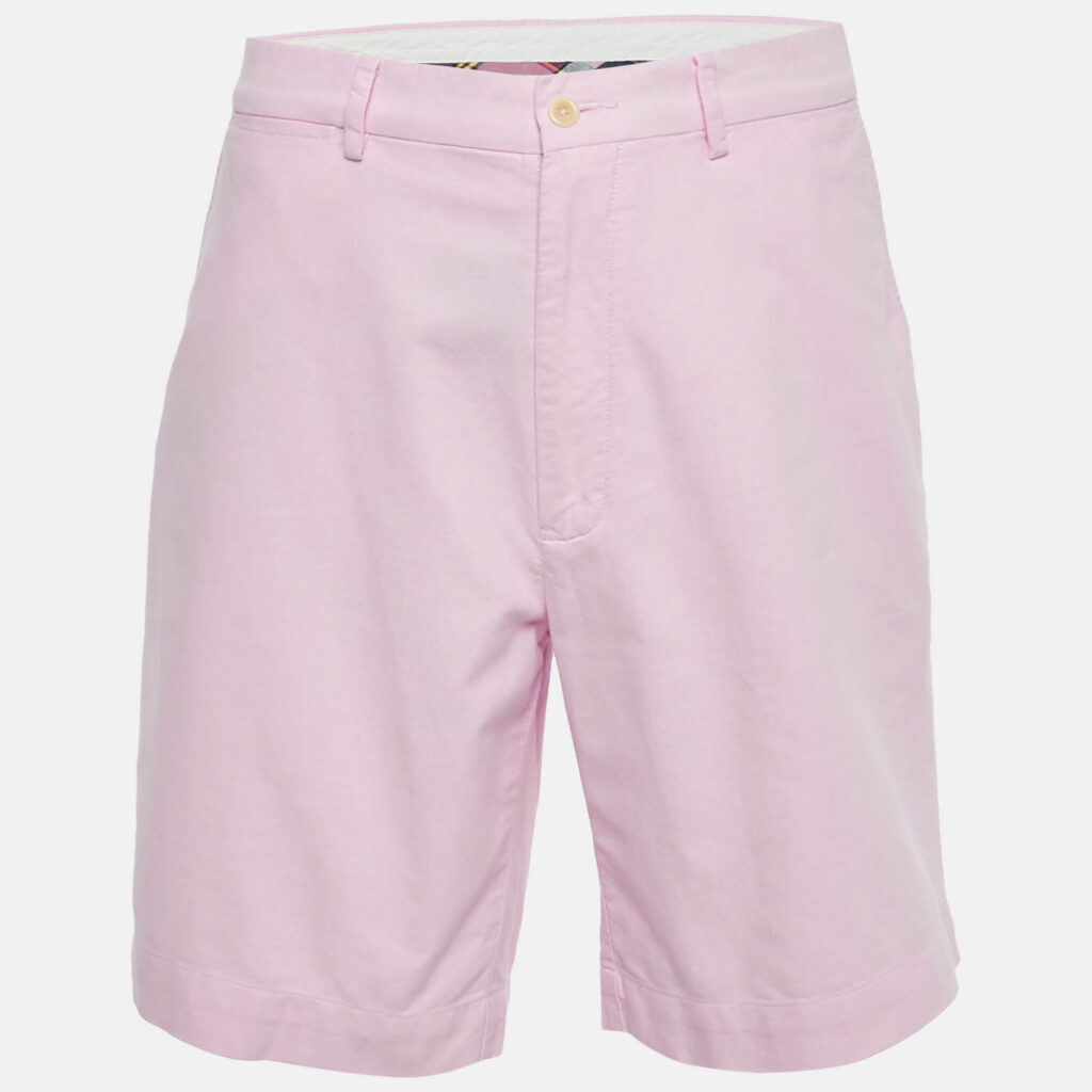 Polo Ralph Lauren Pink Cotton Shorts M Polo Ralph Lauren Pink Cotton Shorts M
