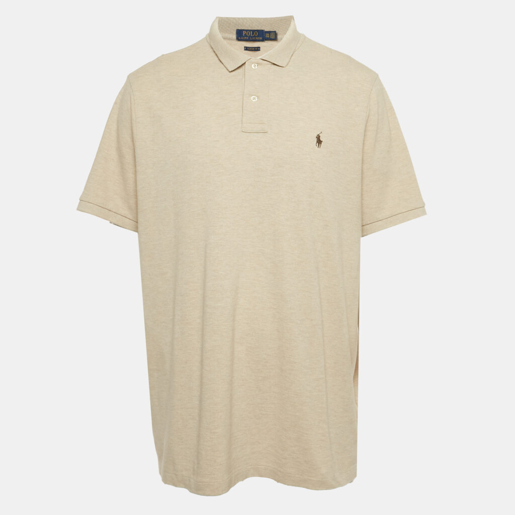 Polo Ralph Lauren Logo Embroidered Cotton Classic Fit Polo T-Shirt XXL
