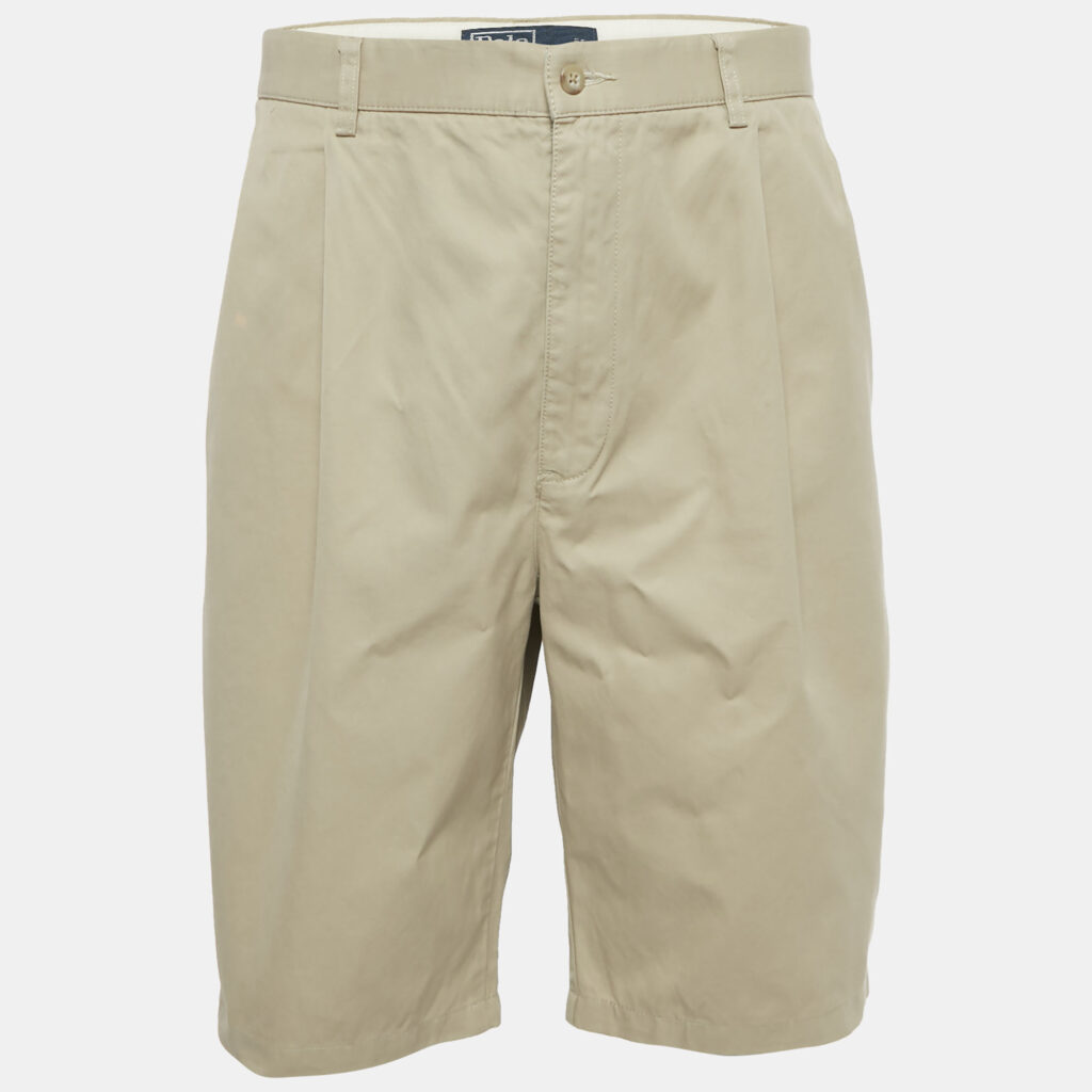 Polo Ralph Lauren Beige Cotton Shorts L Polo Ralph Lauren Beige Cotton Shorts L