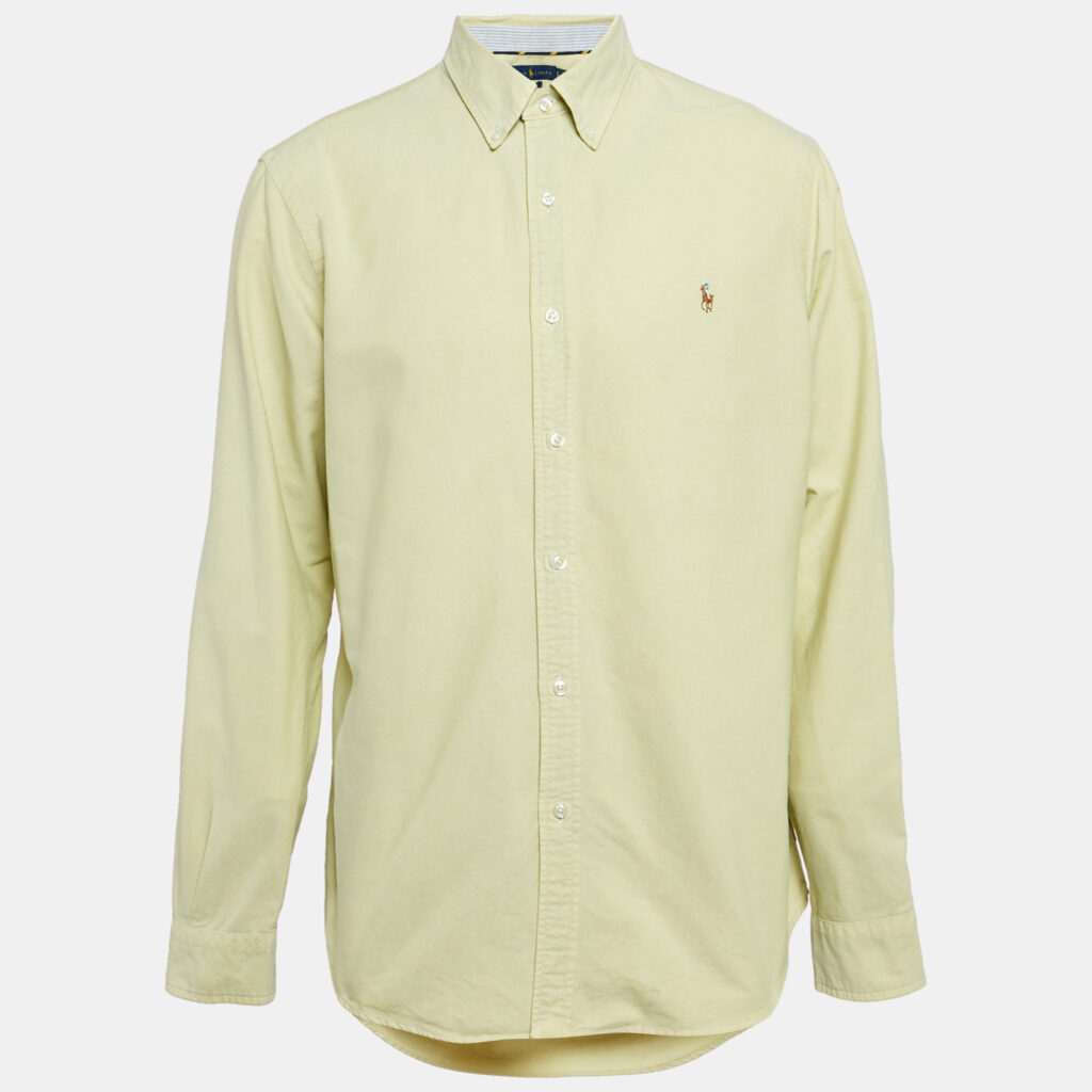 Ralph Lauren Light Green Cotton Slim Fit Shirt XL Ralph Lauren Light Green Cotton Slim Fit Shirt XL